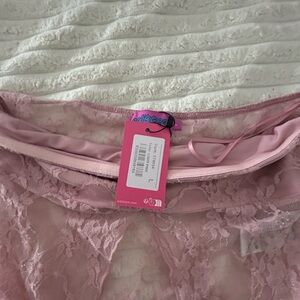 edikted tube top lace pink